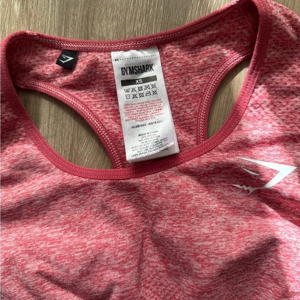 Gymshark Vital Seamless Sports Bra Coral Marl